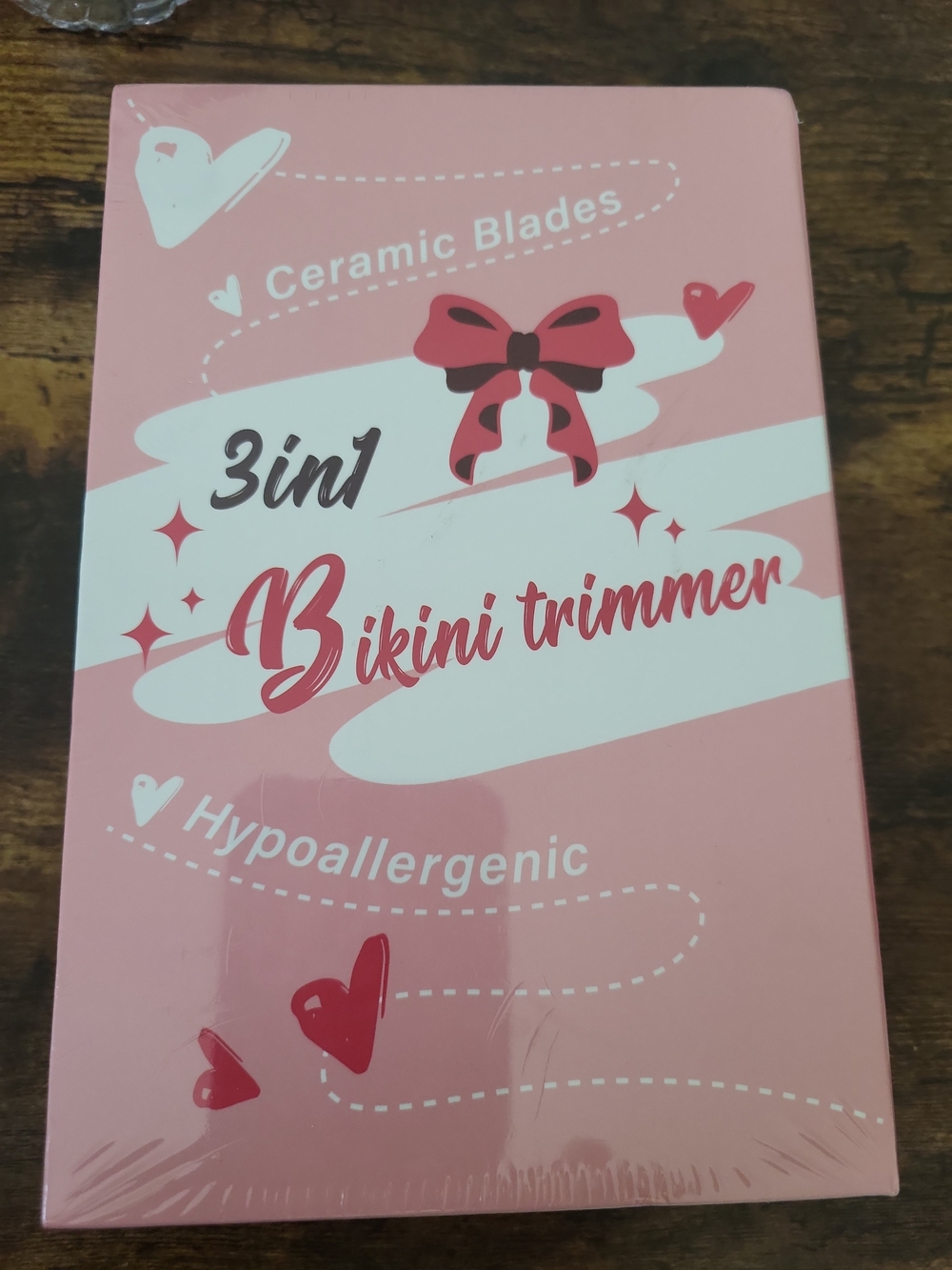 3-in-1 Bikini Trimmer – Pink Hypoallergenic